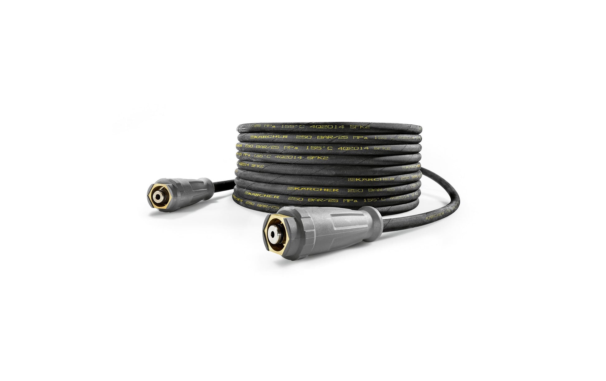 Kärcher Hochdruckschlauch 10 m, DN 6, 250 bar, 2 × EASY Lock – 1 Stk – für Kärcher HD 4/11, HD 4/9, HD 5/11 usw.