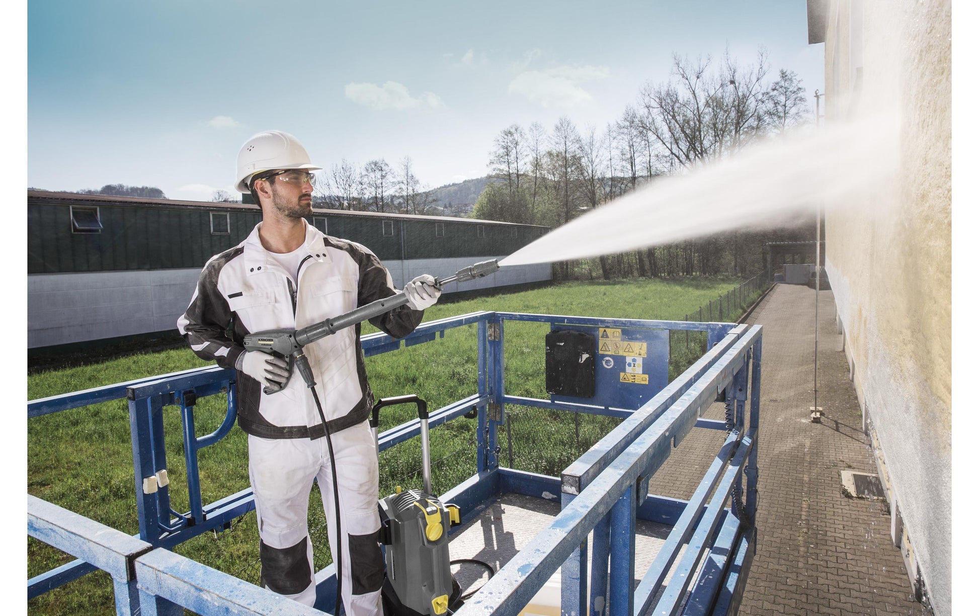 Kärcher professional Kärcher Hochdruckreiniger HD 5/12 C Plus – Netzbetrieb, 115 bar, 500 l/h – Grau