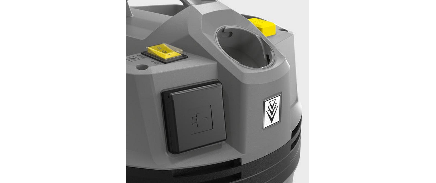 Kärcher professional Nass-/Trockensauger NT 22/1 Ap Te L – 1300 W, 22 l, Netzbetrieb, Schlauch 1,9 m