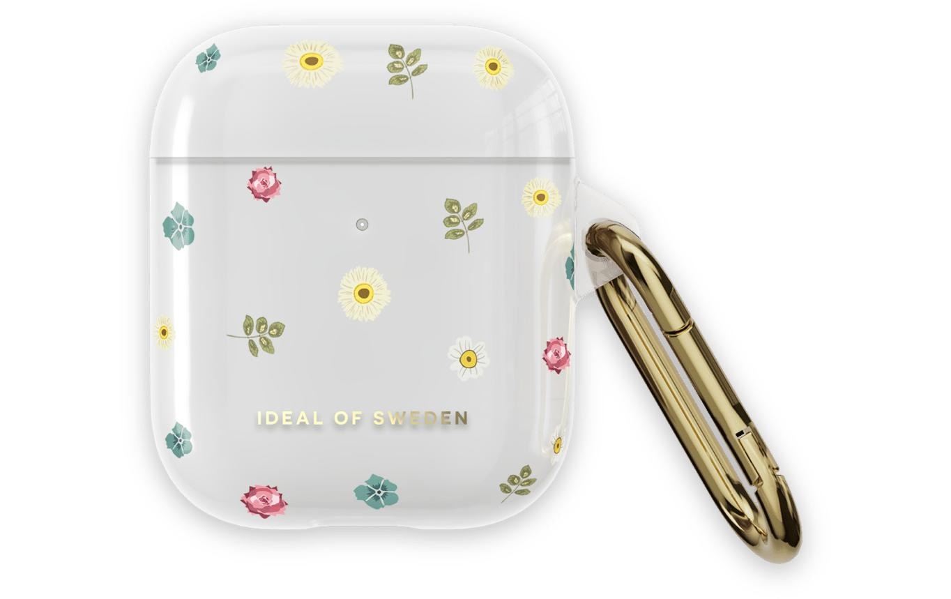 iDeal of Sweden Schutzhülle – für AirPods (1. & 2. Gen.) – TPU – Transparent, Blumenmuster