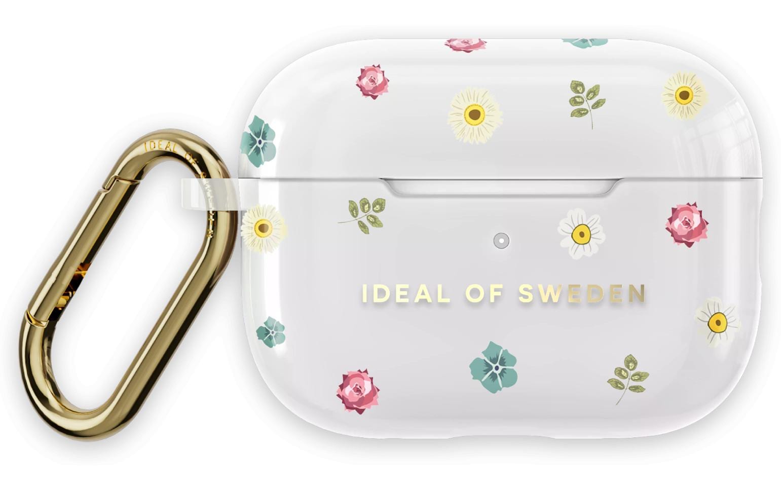 iDeal of Sweden Schutzhülle – für AirPods (1. & 2. Gen.) – TPU – Transparent, Blumenmuster