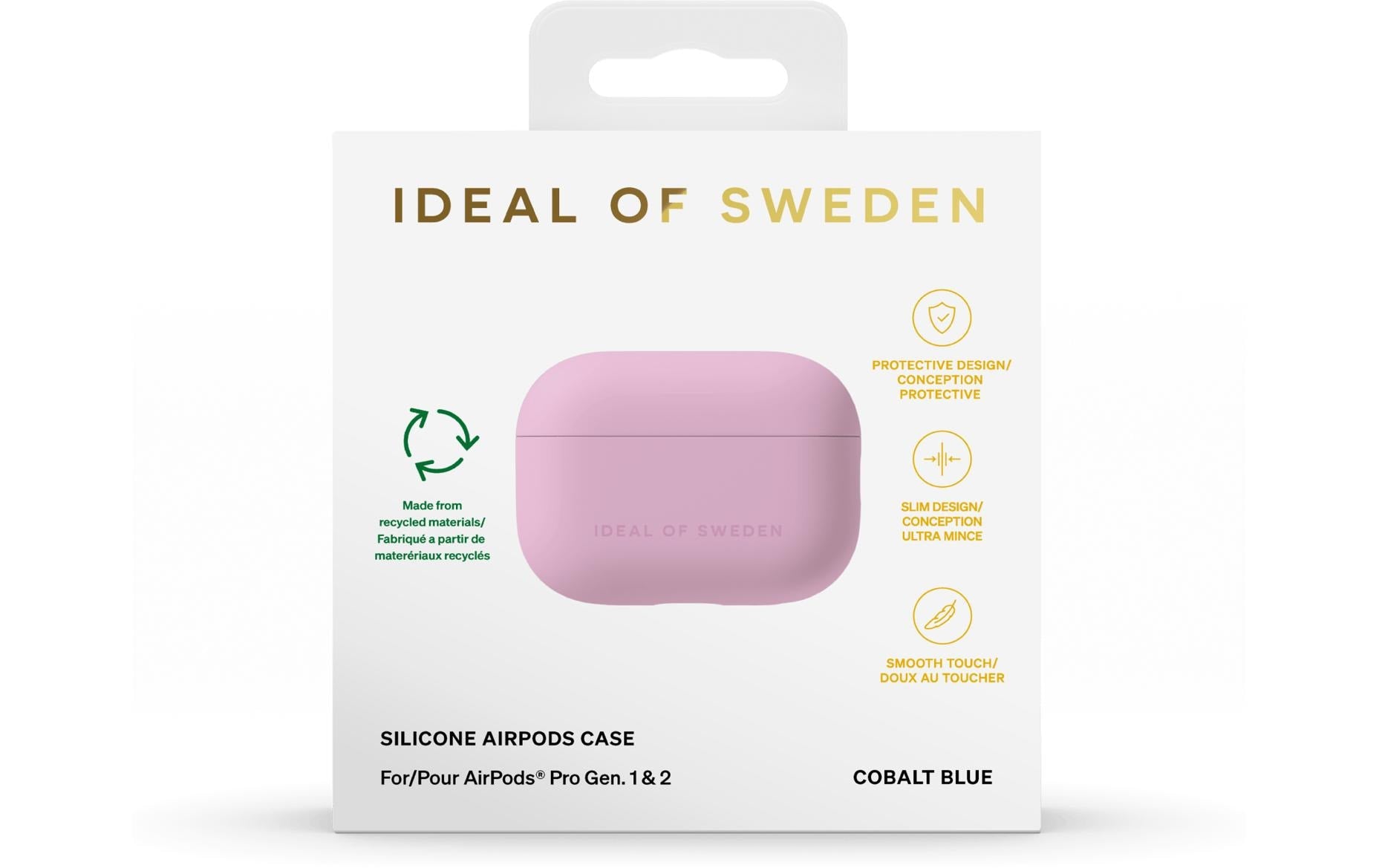 iDeal of Sweden IDSIAPC-PRO-498 – Schutzhülle – für AirPods Pro (1. & 2. Gen.) – Polycarbonat – Pink