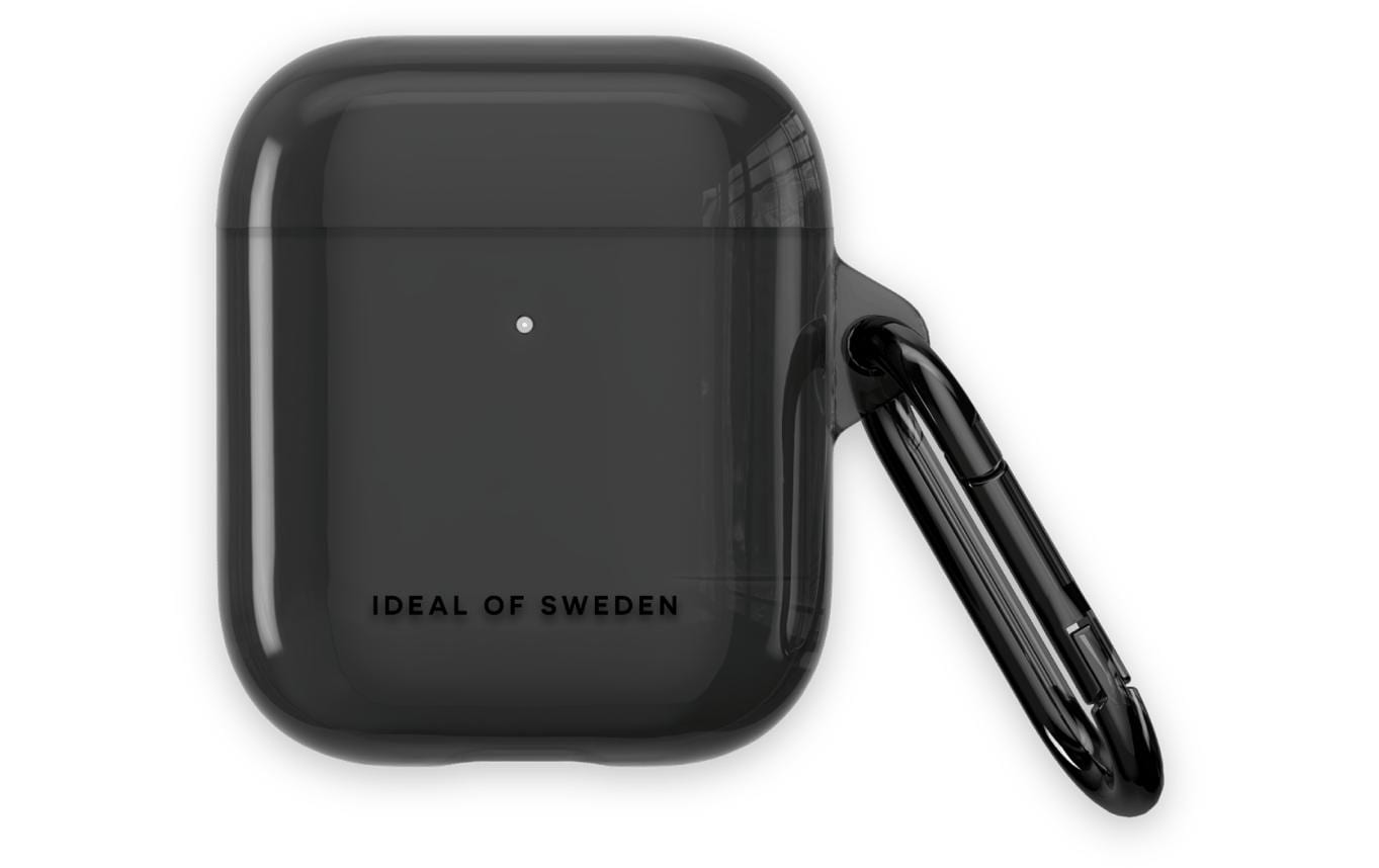 iDeal of Sweden IDCLAPC-470 – Schutzhülle – für AirPods (1. & 2. Gen.) – TPU – Schwarz – kabelloses Laden