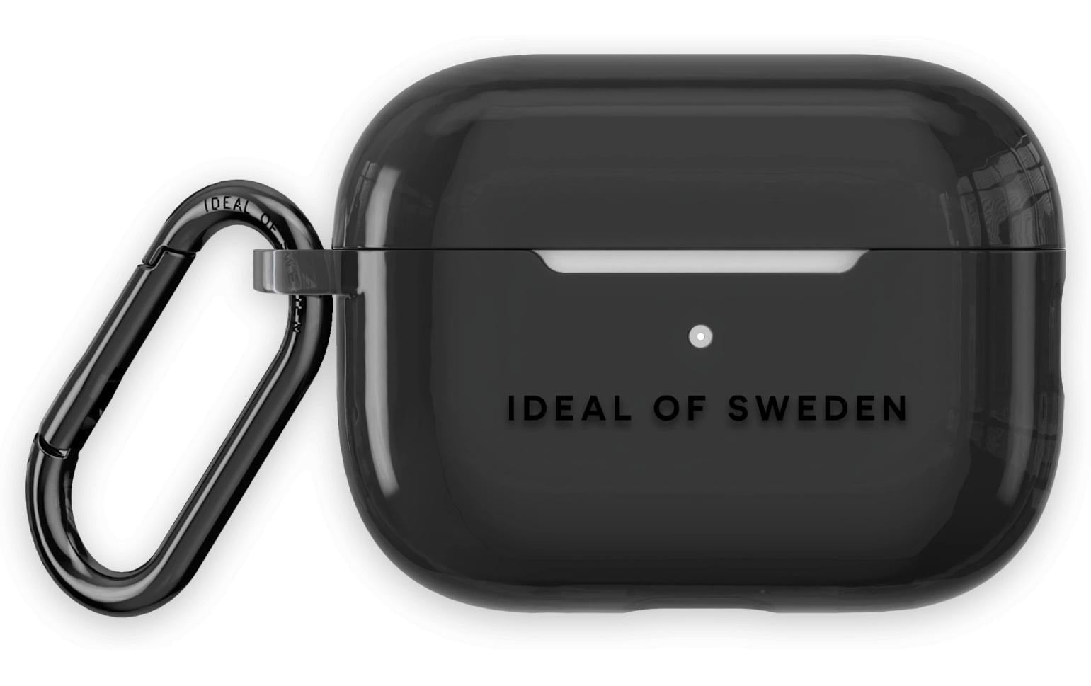iDeal of Sweden IDCLAPC-470 – Schutzhülle – für AirPods (1. & 2. Gen.) – TPU – Schwarz – kabelloses Laden