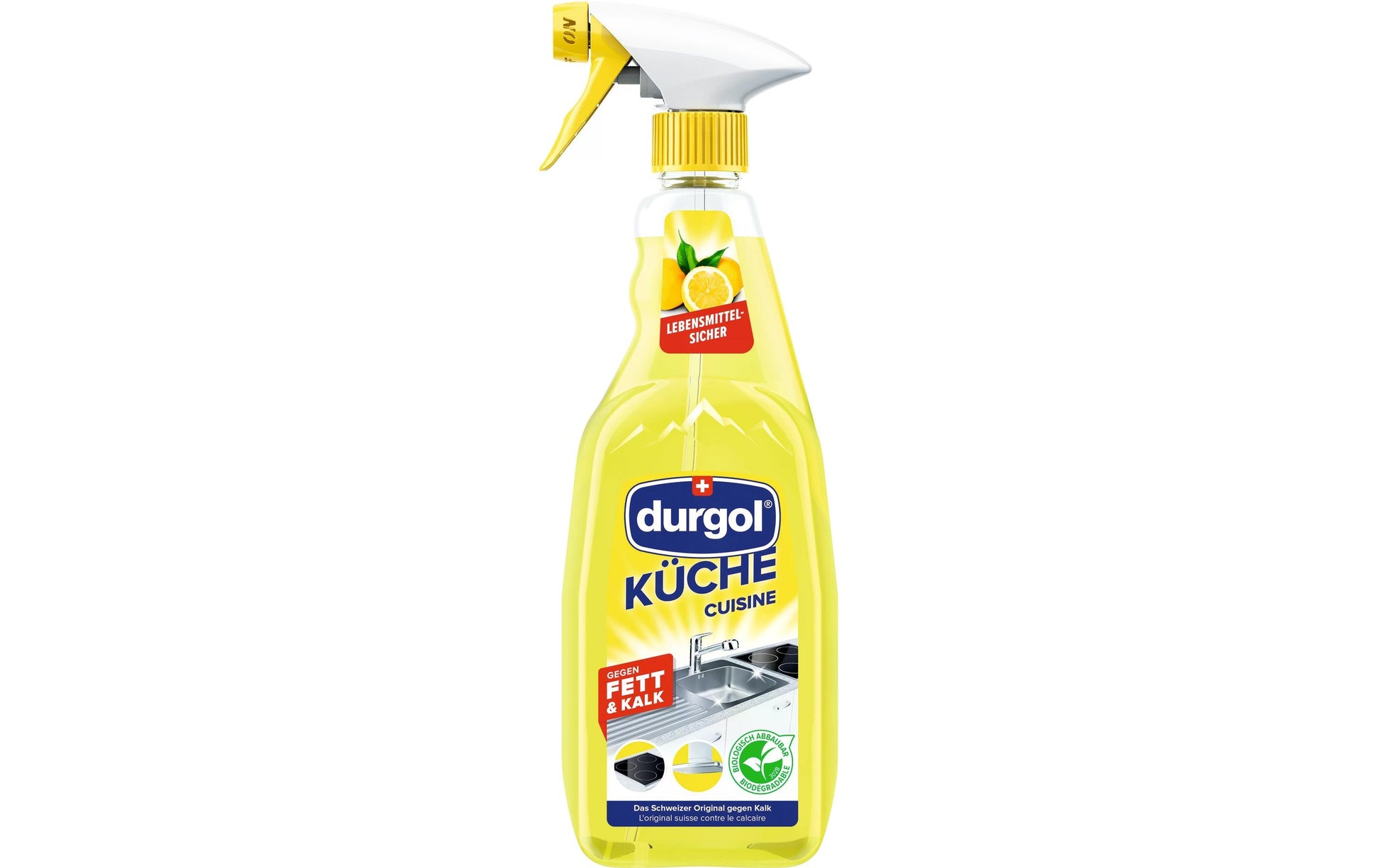 Durgol Küchenreiniger/Fettlöser für Küche – Spray – 600 ml
