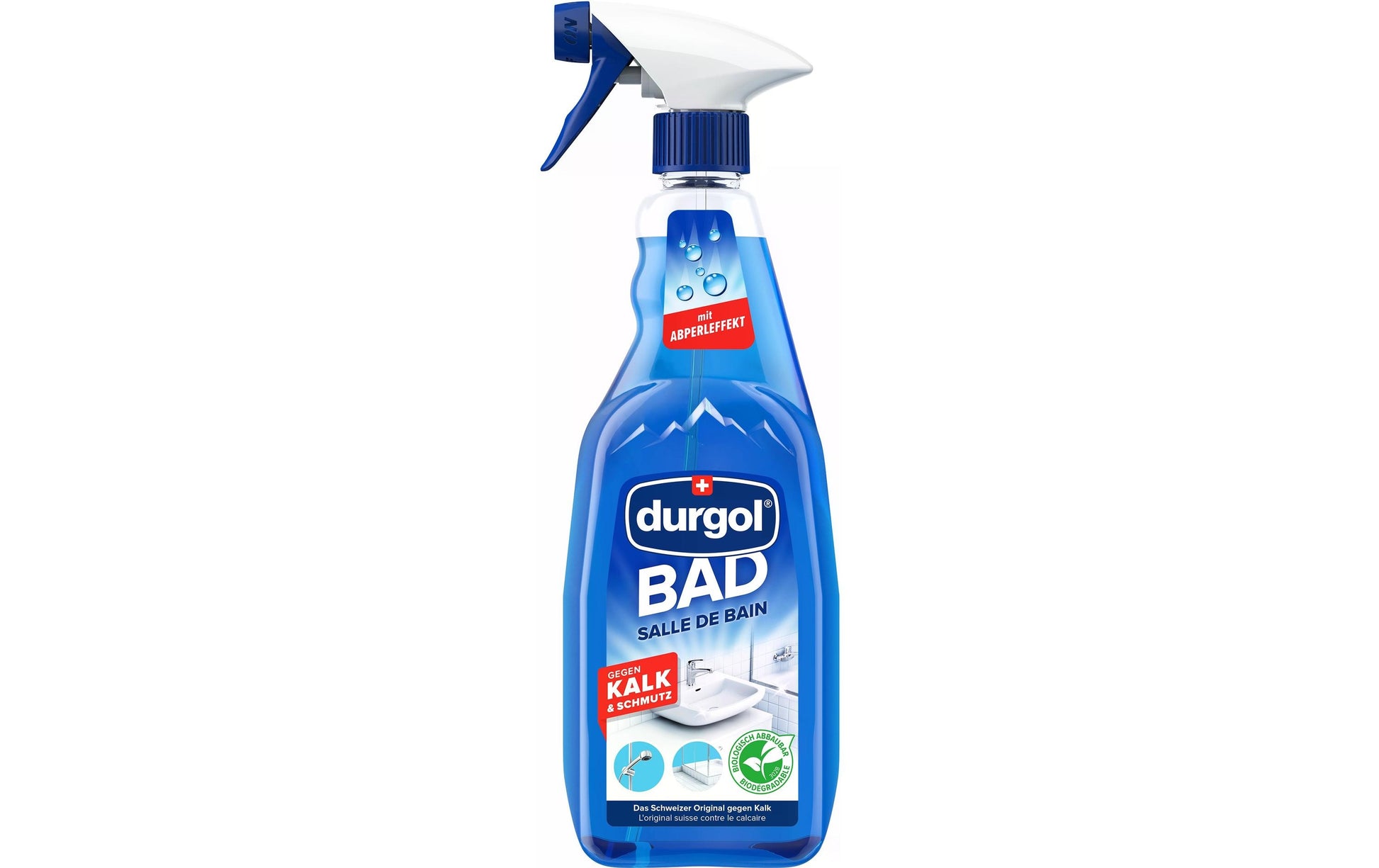 Durgol Bad-/Kalkreiniger – für Badezimmer – Schaum – 600 ml