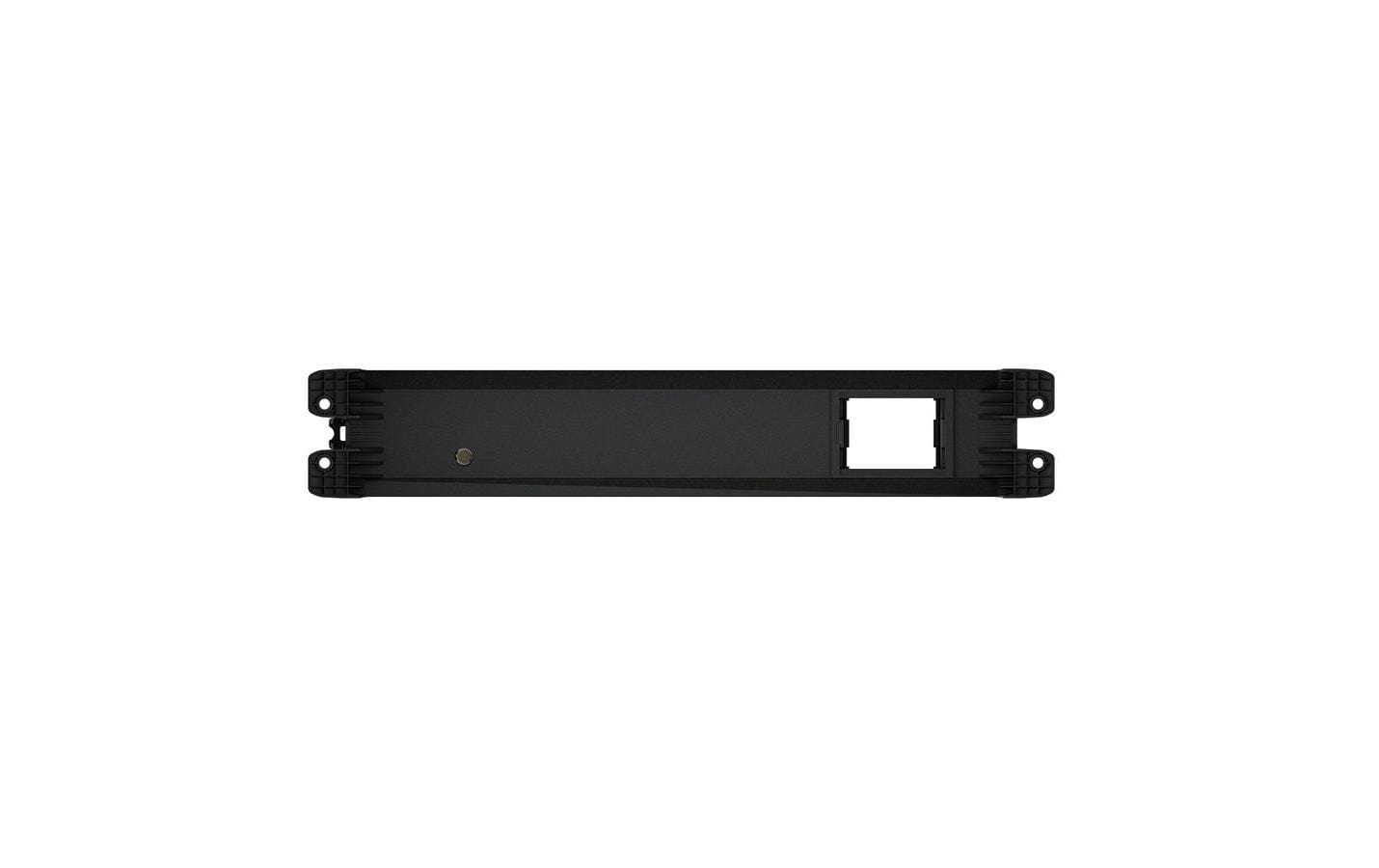 Max Hauri AG CUBO Tischsteckdosenleiste, 3×T13, Tisch/Bank, 328,4×54×54 mm – Schwarz