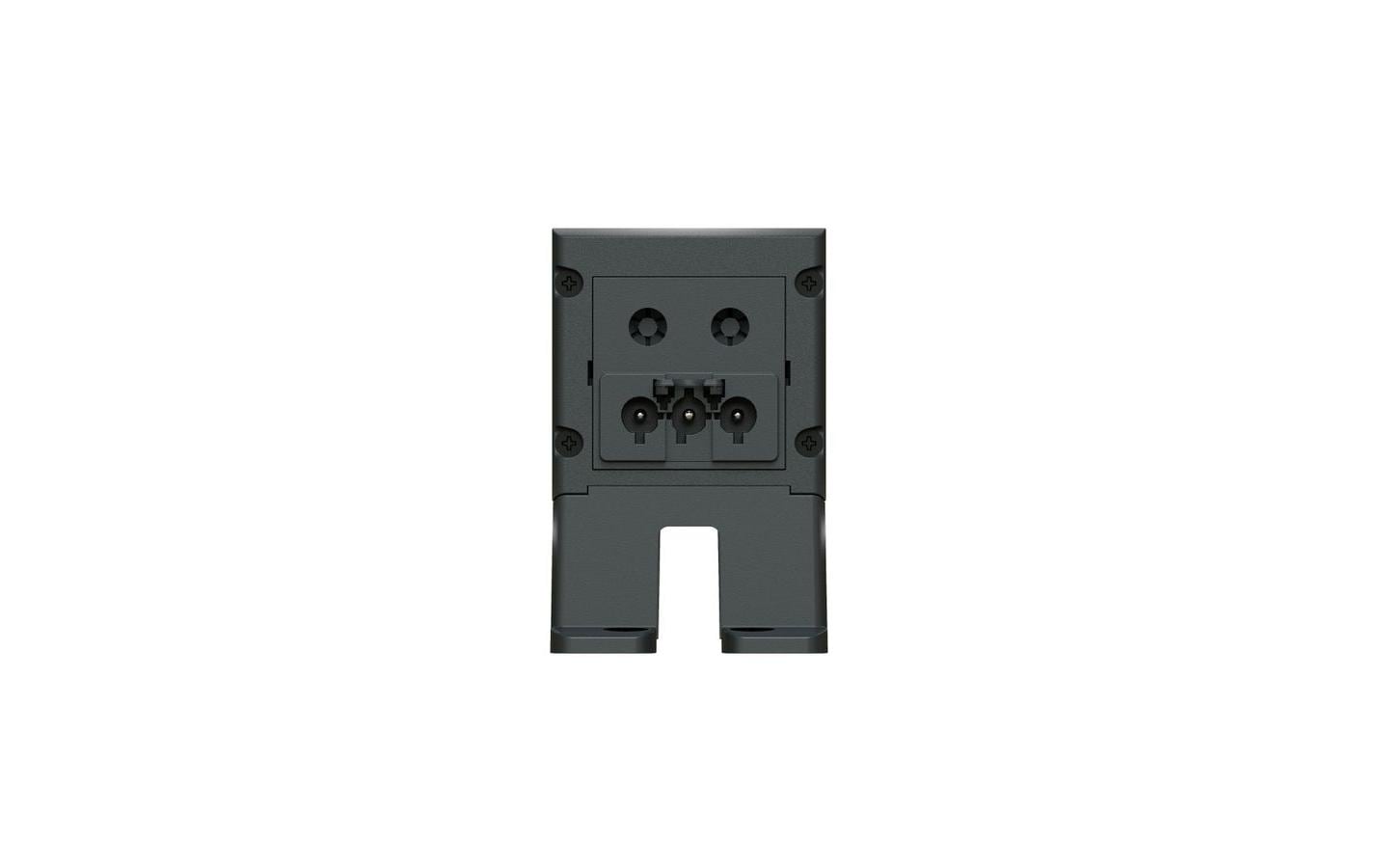 Max Hauri AG CUBO Tischsteckdosenleiste, 3×T13, Tisch/Bank, 328,4×54×54 mm – Schwarz