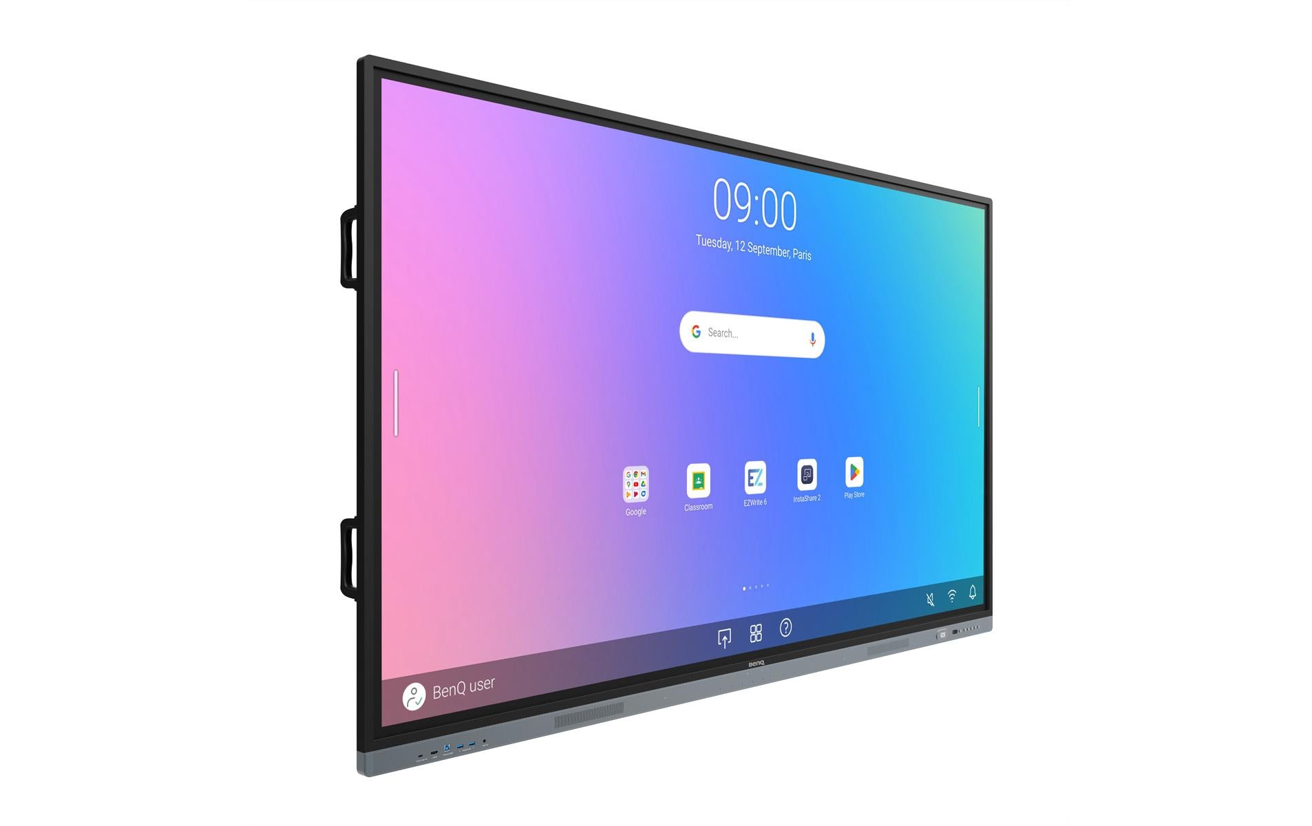 BenQ Whiteboard – 171.7 × 103.7 cm, Wandmontage