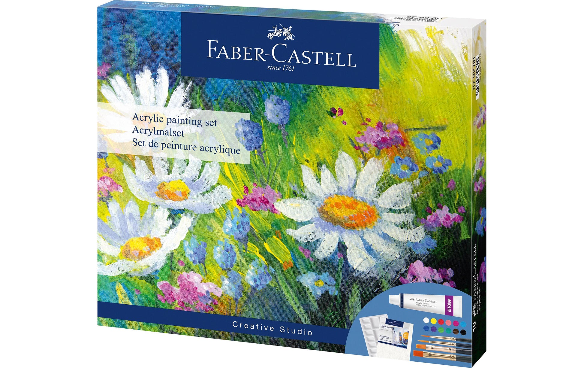 Faber-Castell Acrylmalset – 18-teilig – 200 × 250 mm