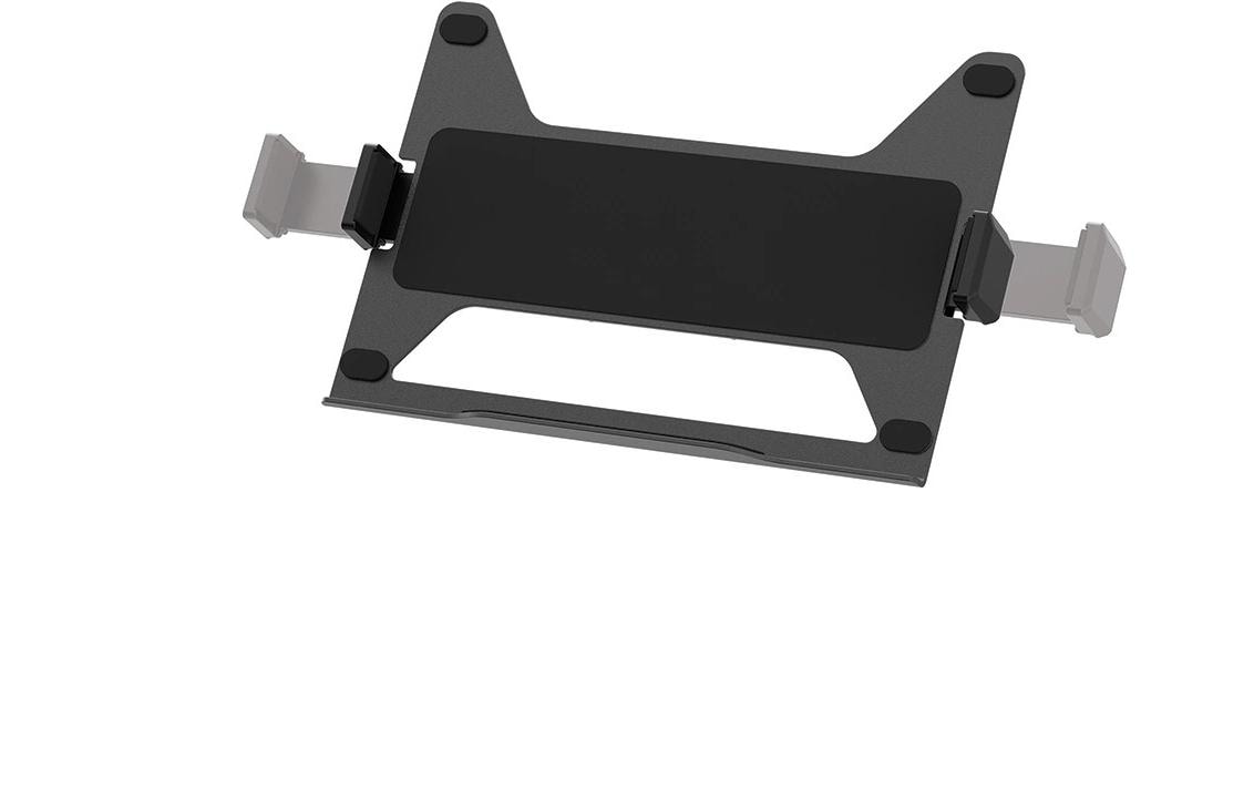Neomounts Laptop-Arm (Klemme/Durchführung) – für Notebooks bis 17,3" – VESA 100×100, 5 kg – Schwarz