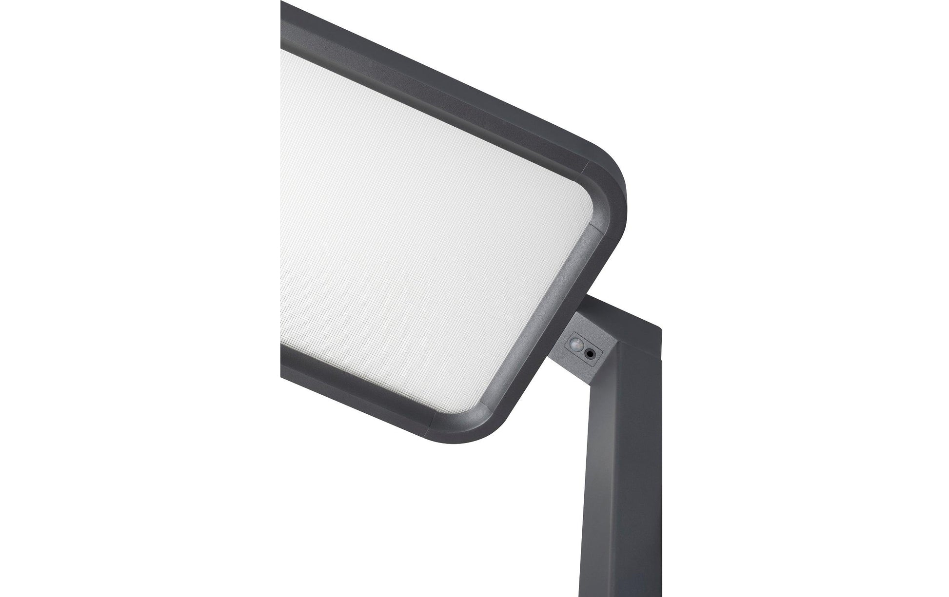 Hansa Saphir Stehleuchte – 4000 K Neutralweiss, Dimmbar, mit Bewegungs- & Tageslichtsensor, 3700 lm, Anthrazit