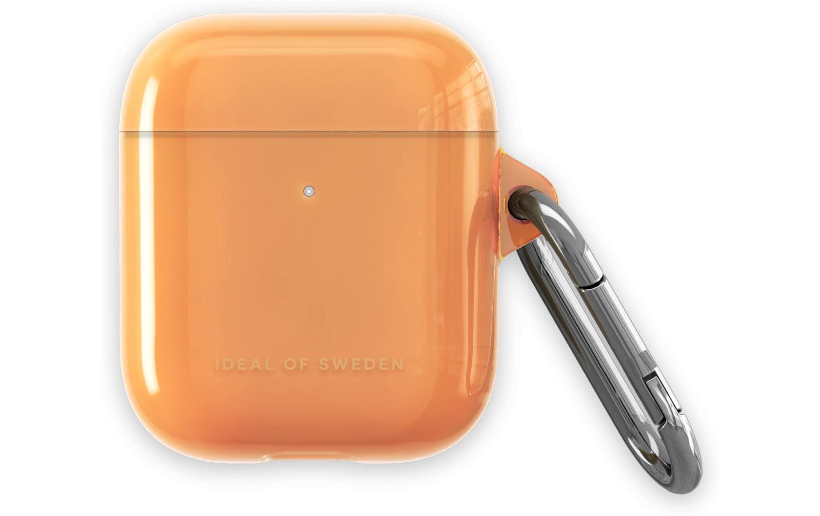 iDeal of Sweden Orange Spritz Clear – Schutzhülle für AirPods Pro (1. / 2. Gen.), Orange