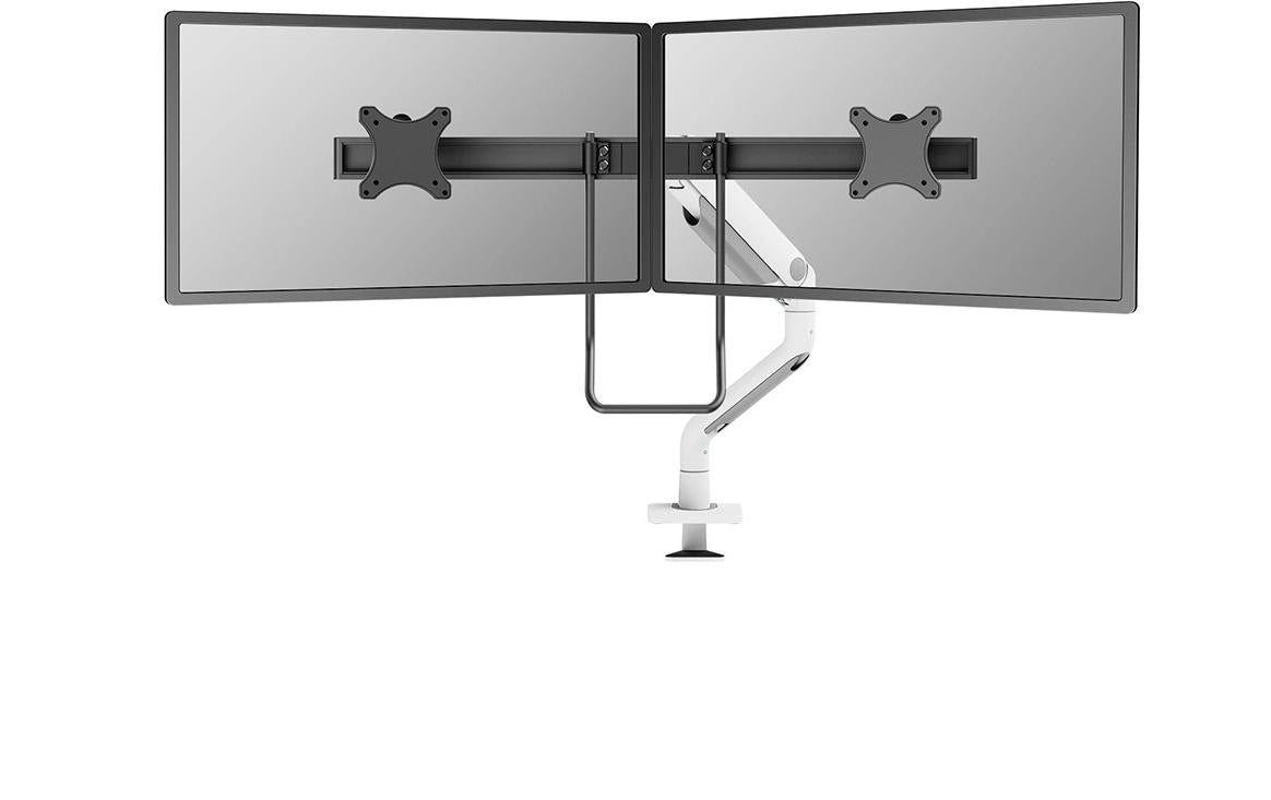 Neomounts Ds75S Ds75S-950Wh2 – Monitorarm, Dual, Tischklemme/Tischdurchführung, bis 32"
