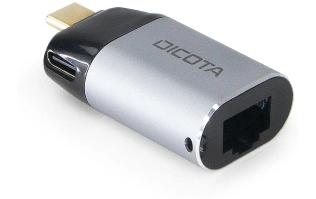 DICOTA D32048 Netzwerkadapter USB-C zu RJ-45 – 1 Gbit/s