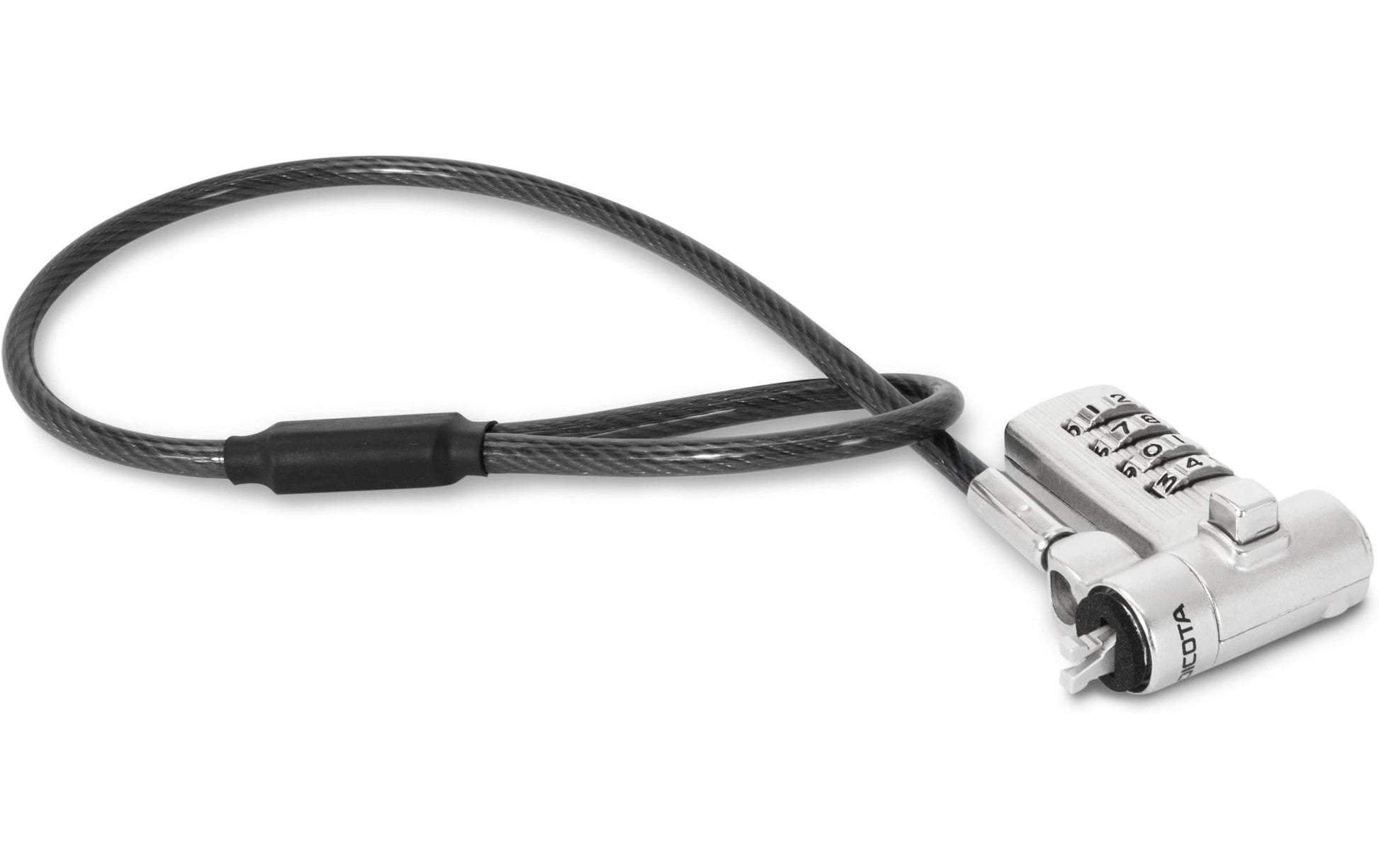 DICOTA Kombinations-Kabelschloss Universal Mini Zubehörtasche