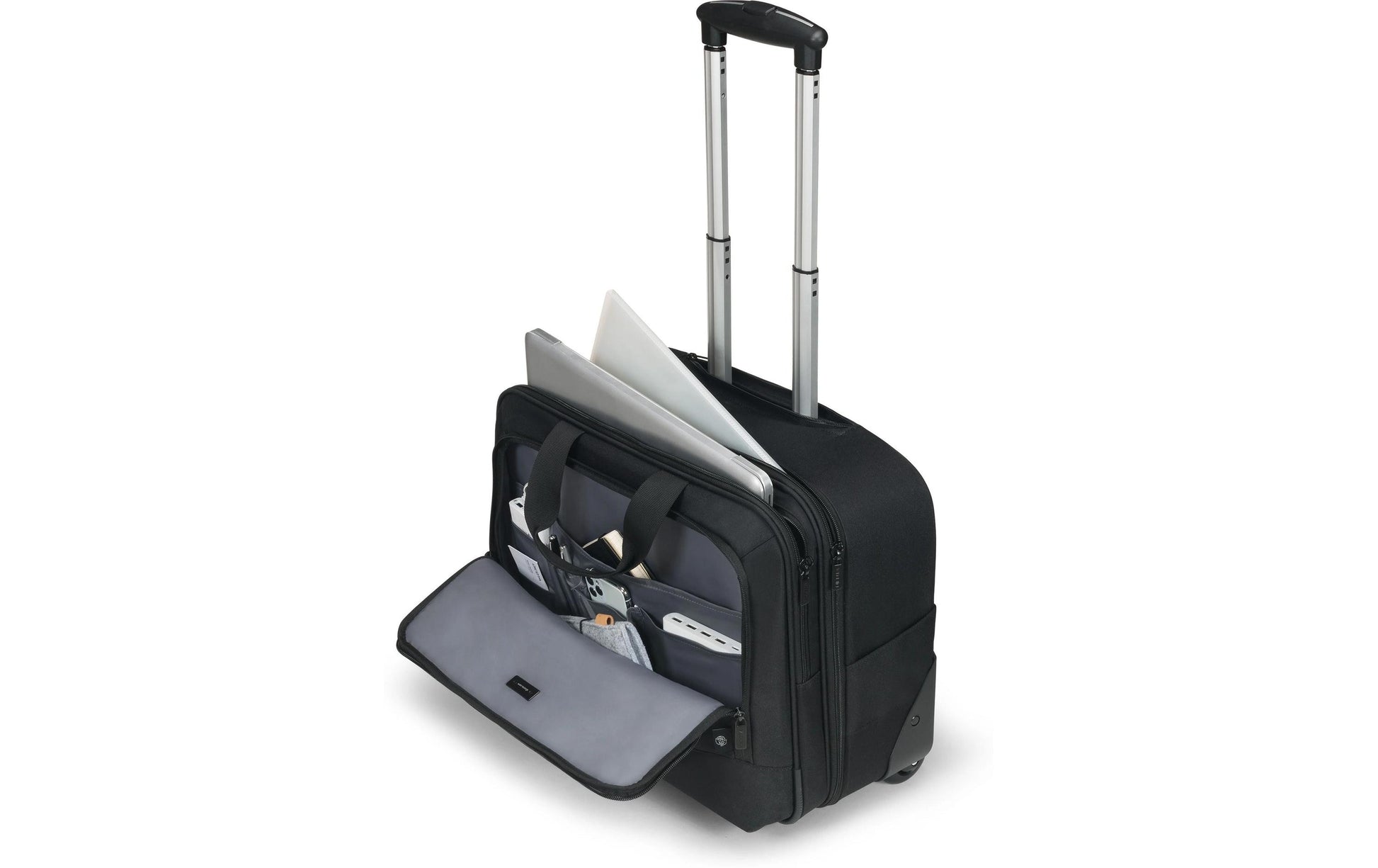 DICOTA Notebook-Tasche für Notebooks bis 17,3" – wasserabweisend, aus recyceltem PET – Schwarz