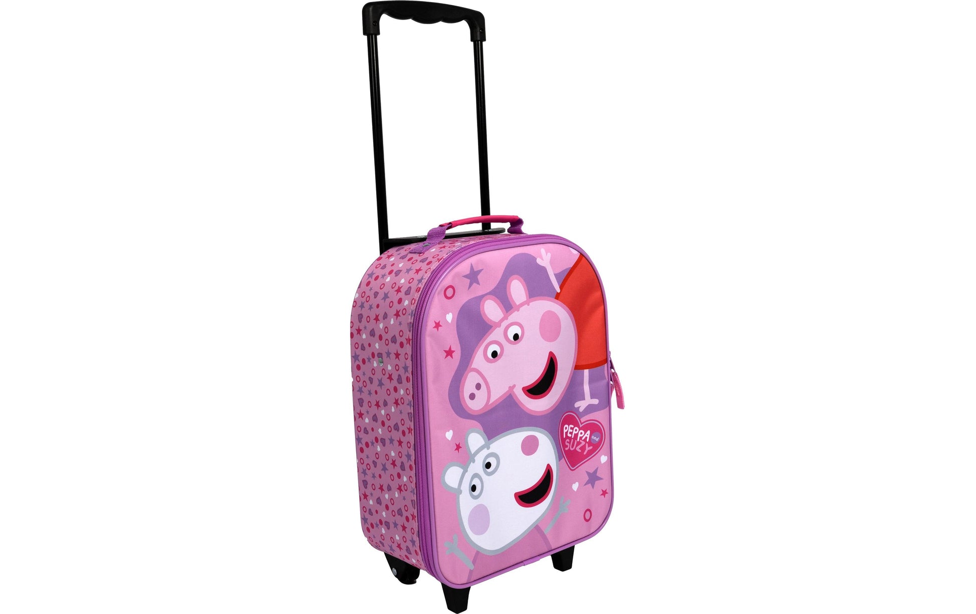 Undercover Kindertrolley, 13 l, 2 Rollen, Peppa Pig Motiv, Rosa, 27 × 38 × 13,5 cm