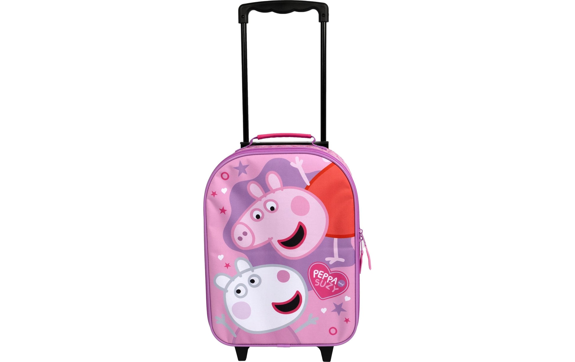 Undercover Kindertrolley, 13 l, 2 Rollen, Peppa Pig Motiv, Rosa, 27 × 38 × 13,5 cm