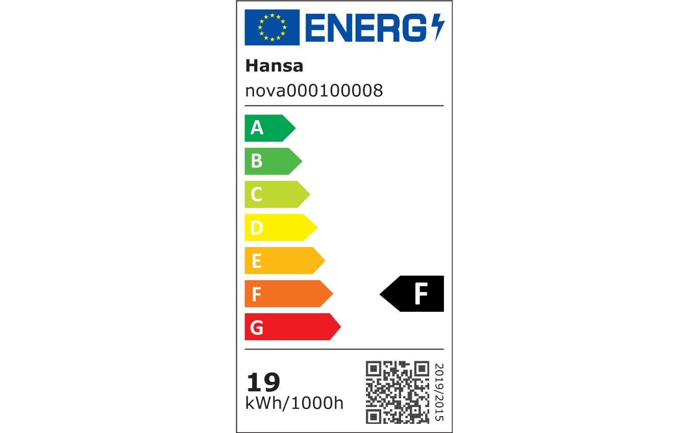 Hansa Nova Bildschirmleuchte – 3000–6500 K, dimmbar, für 65 mm Klemmweite, 80 cm, schwarz