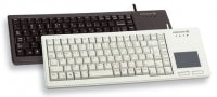 CHERRY XS Touchpad – Tastatur, kabelgebunden (PS/2), FR-Layout (FR), mit Touchpad, Schwarz