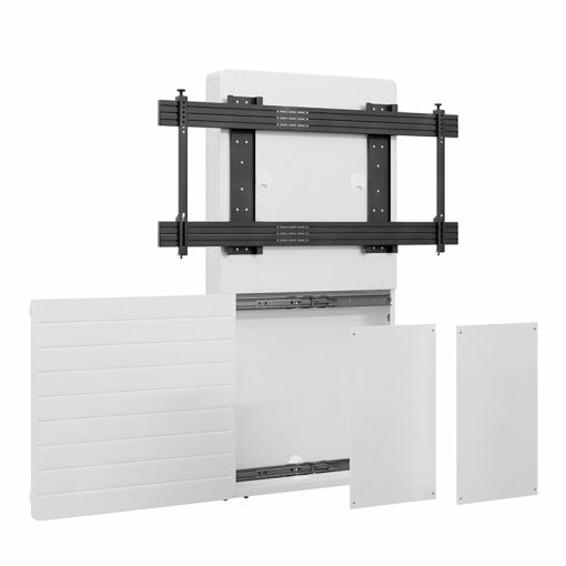 Hagor Bodenständer – bis 75" – Diebstahlsicherung, für Cisco WebEx Board Pro 75 – CON-Line Big W, Weiss