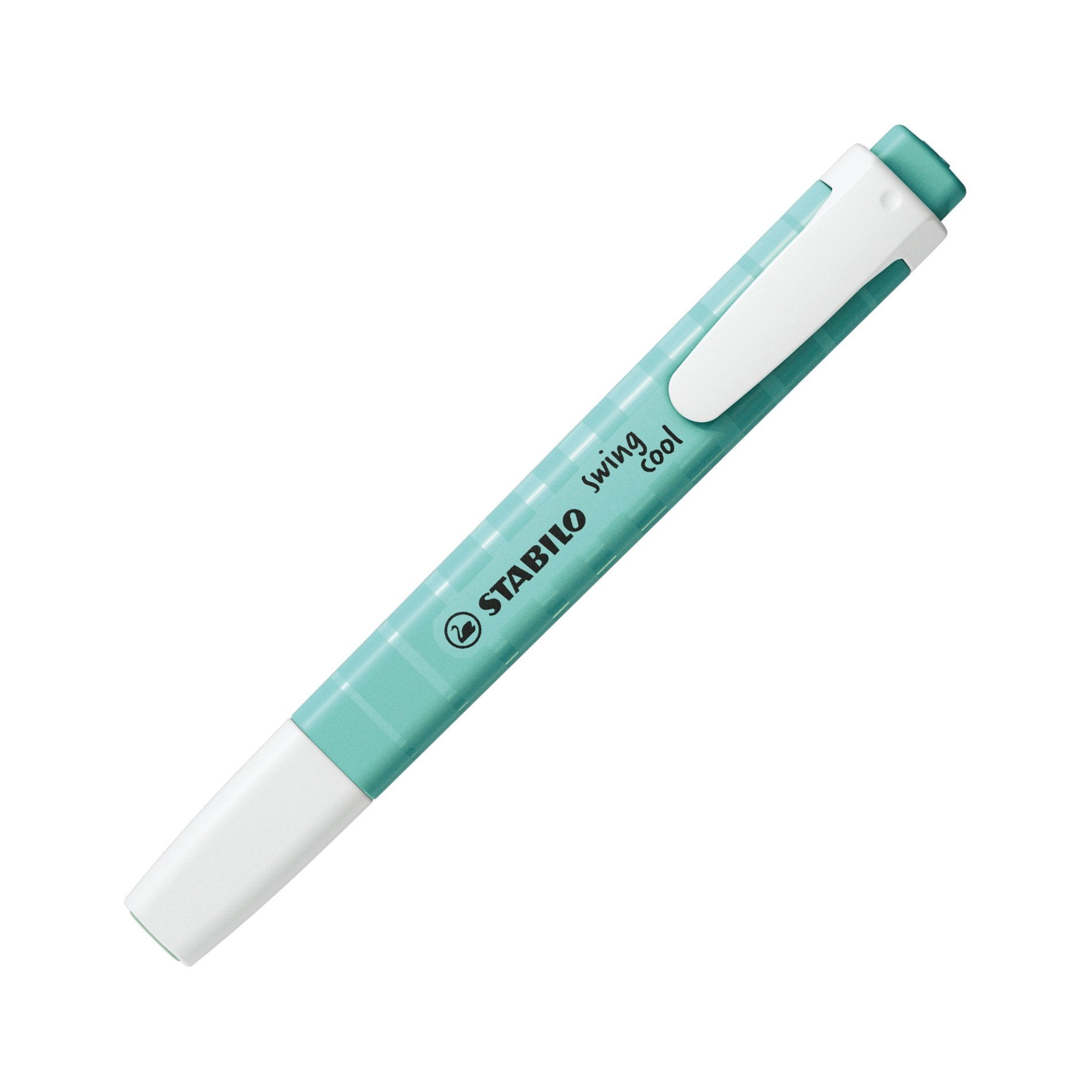 STABILO SWING COOL Pastell Textmarker – Türkis, Keilspitze 1–4 mm