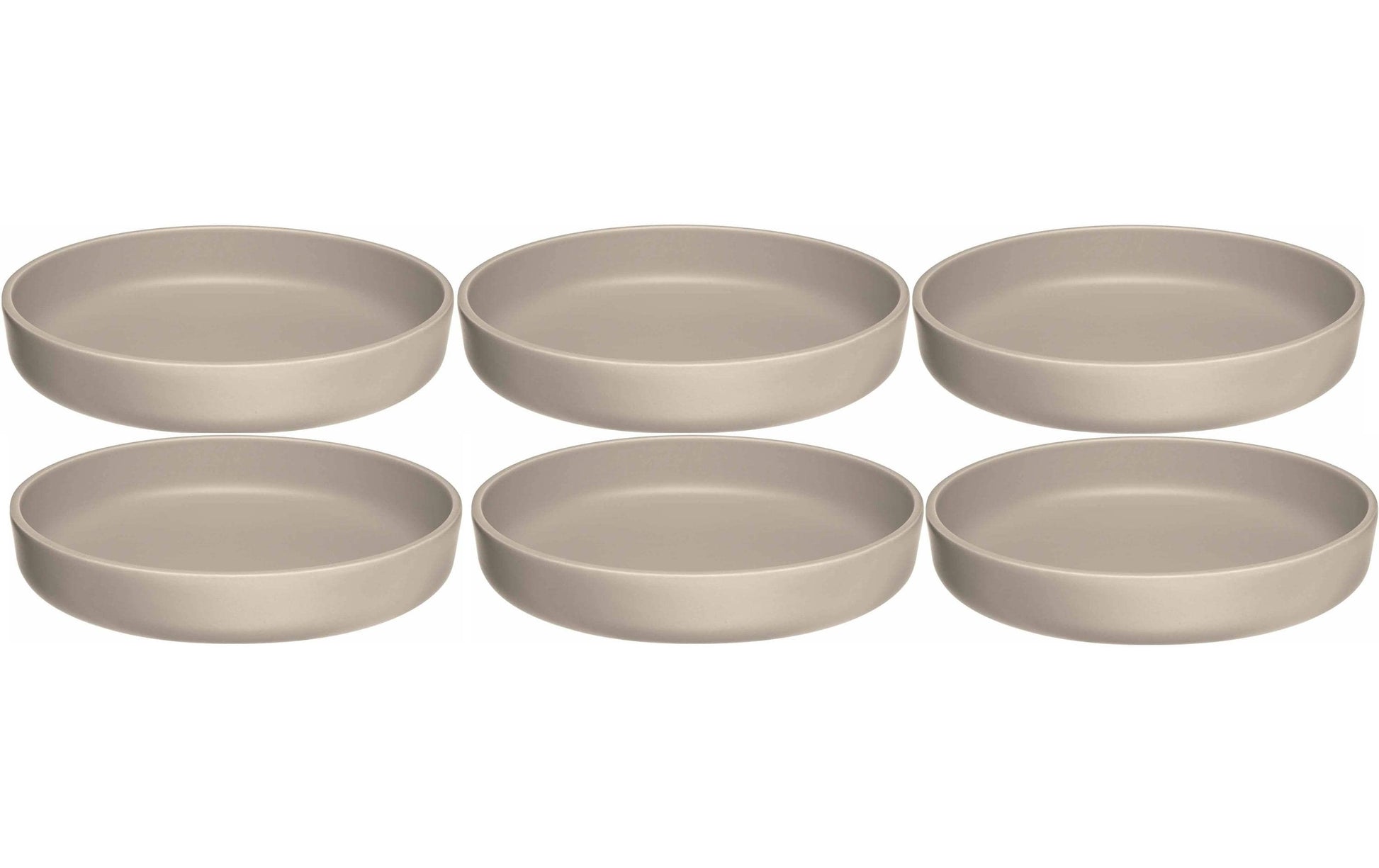 Leonardo Roma tf20 Teller – Ø 19,7 cm, Keramik, beige, 6 Stück