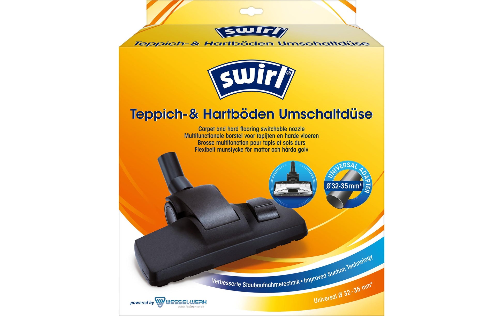 Swirl Bodendüse 219254 – für Hartböden