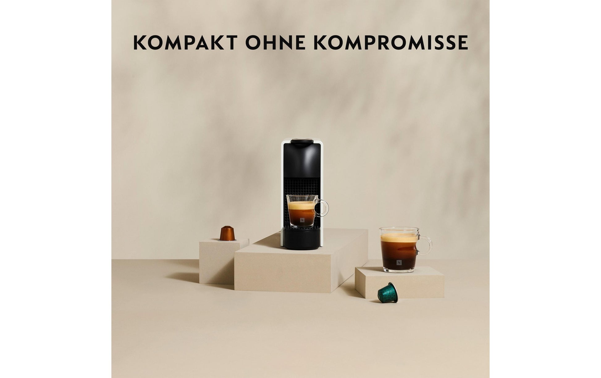 Krups Essenza Mini XN110B Kapselmaschine – für Nespresso-Kapseln, 19 bar, 0,6 l, Schwarz