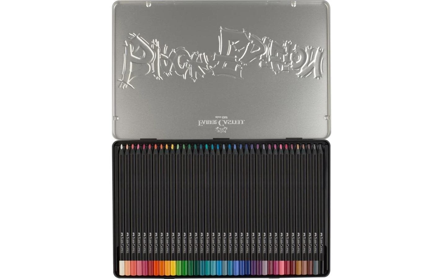 Faber-Castell Buntstifte Classic – 36 Farben, im Metalletui, Ø 3 mm, dreikantig, FSC