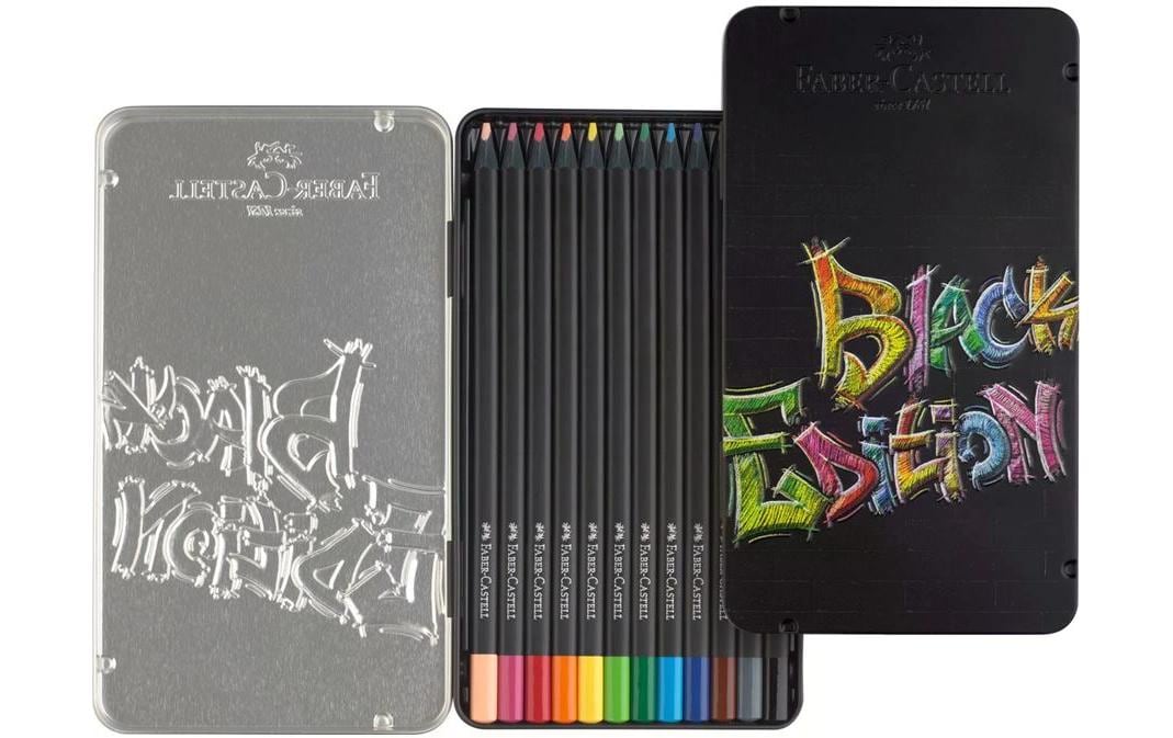 Faber-Castell Farbstifte Classic – 12 Farben, im Metalletui, Ø 3 mm, dreikantig, FSC