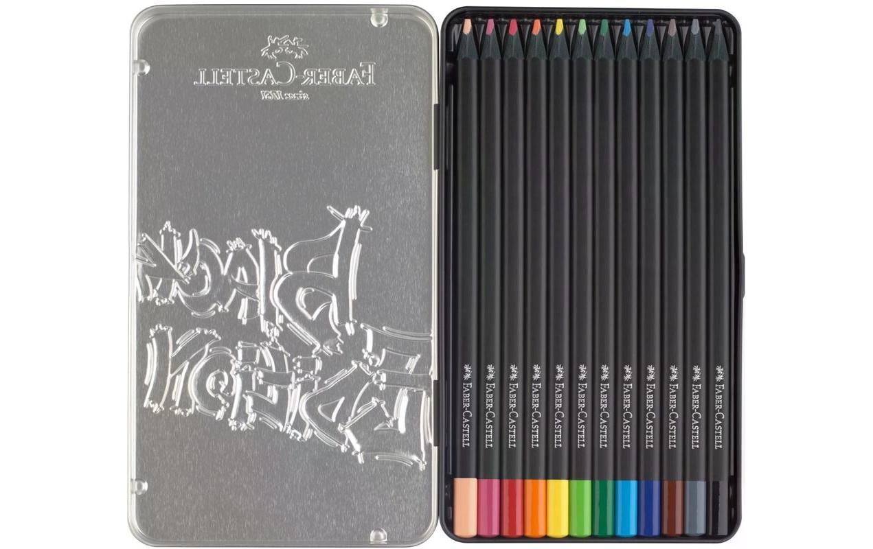 Faber-Castell Farbstifte Classic – 12 Farben, im Metalletui, Ø 3 mm, dreikantig, FSC