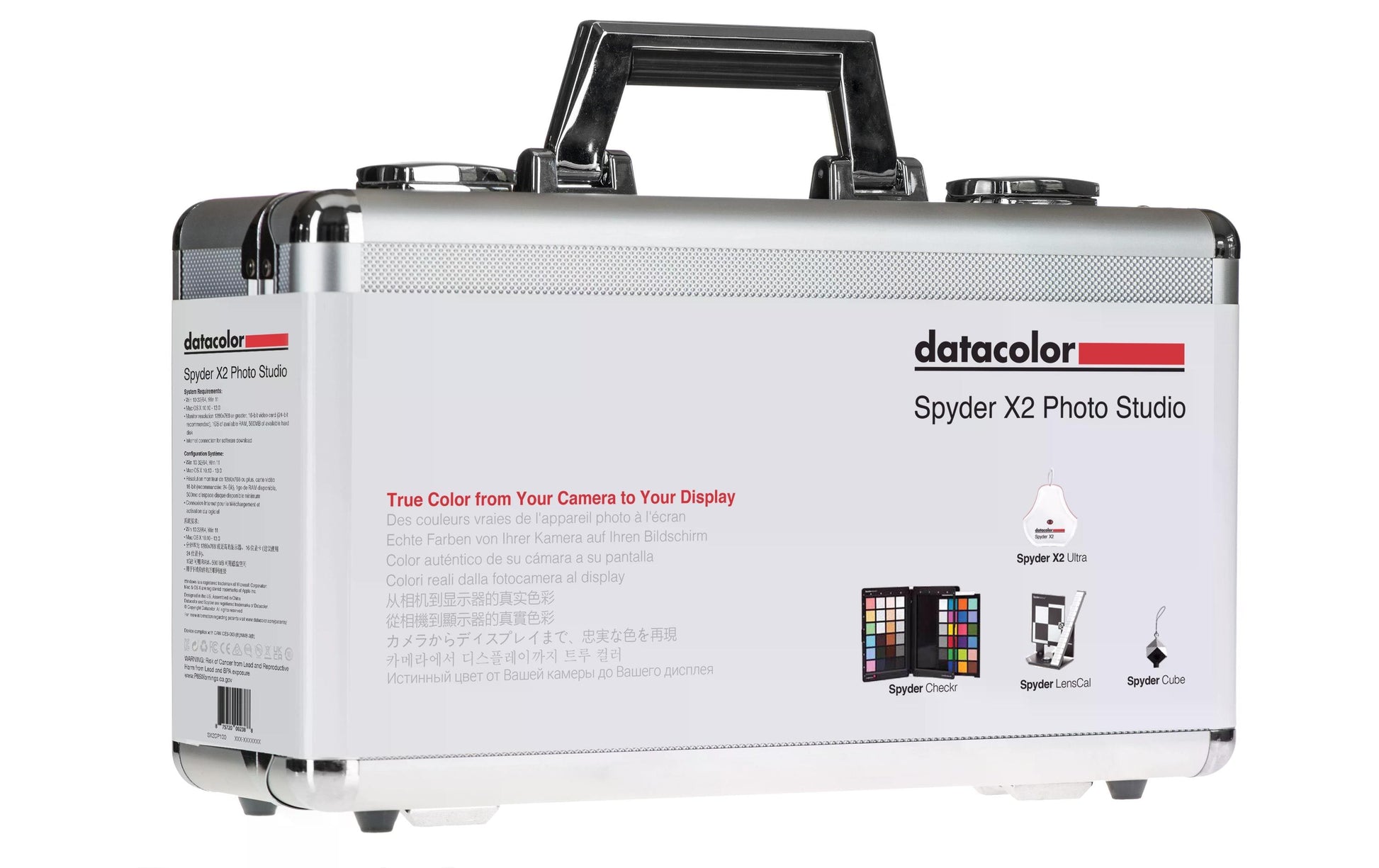 Datacolor Kalibrierungssystem SpyderX2 PHOTO STUDIO – Monitor, Kamera – für Windows 10 und neuer