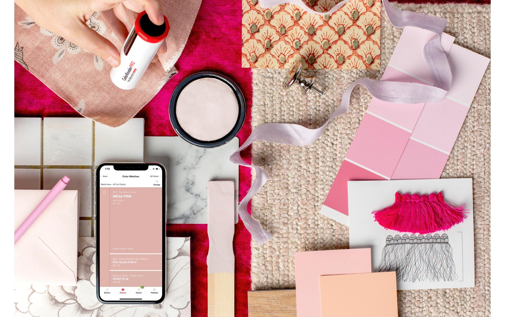 Datacolor Farbmessgerät COLOR READER PRO – Farbkalibrierung – für iOS ab 9,3