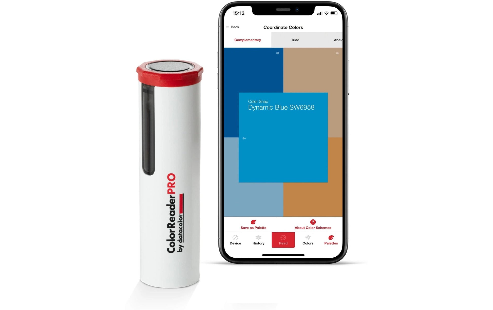 Datacolor Farbmessgerät COLOR READER PRO – Farbkalibrierung – für iOS ab 9,3