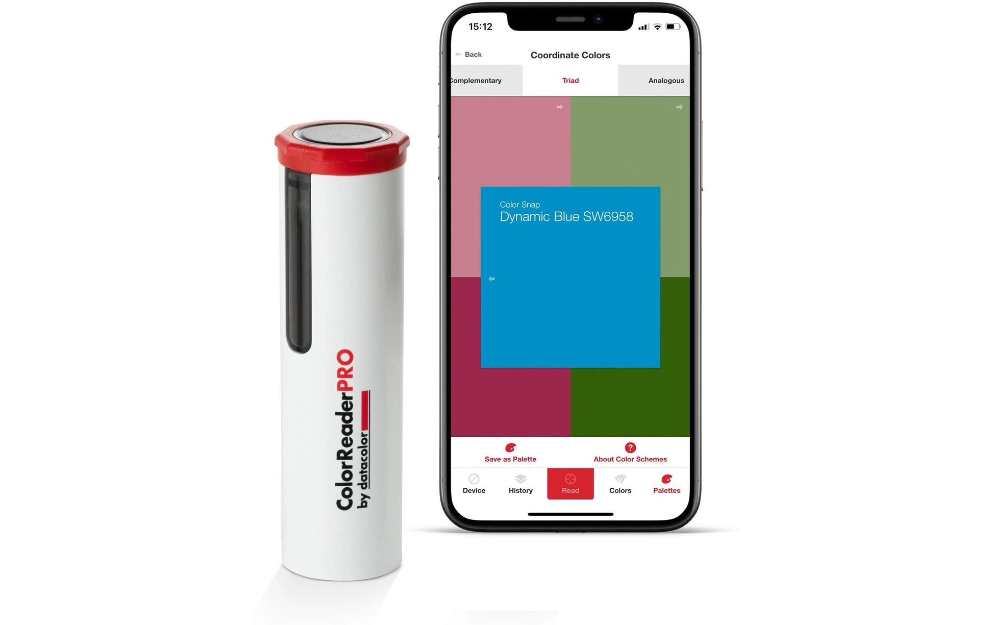 Datacolor Farbmessgerät COLOR READER PRO – Farbkalibrierung – für iOS ab 9,3