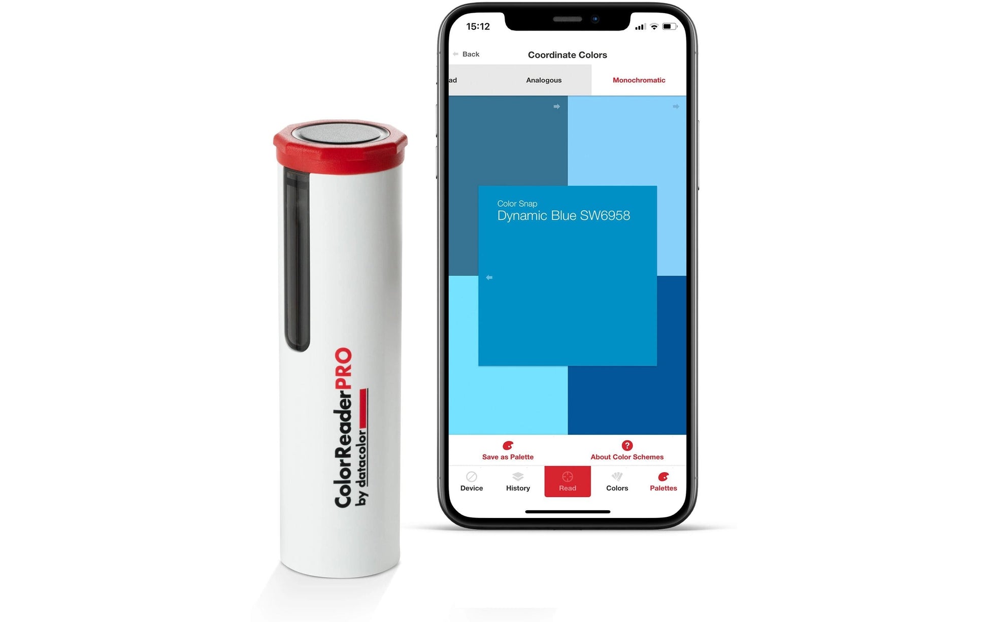 Datacolor Farbmessgerät COLOR READER PRO – Farbkalibrierung – für iOS ab 9,3