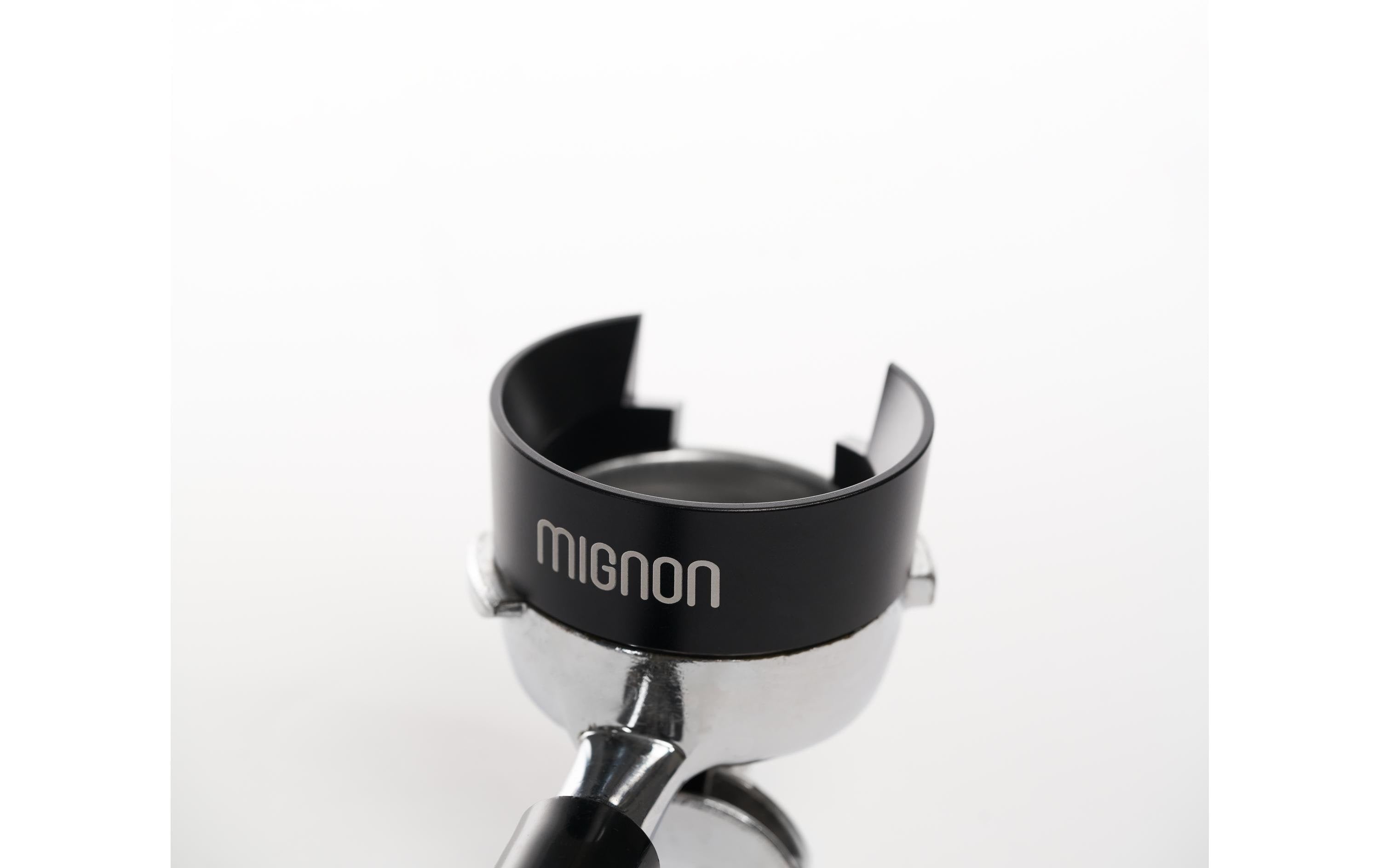 Eureka Dosiertrichter – Ø 5,8 cm, für Mignon Alu, Aluminium, Schwarz