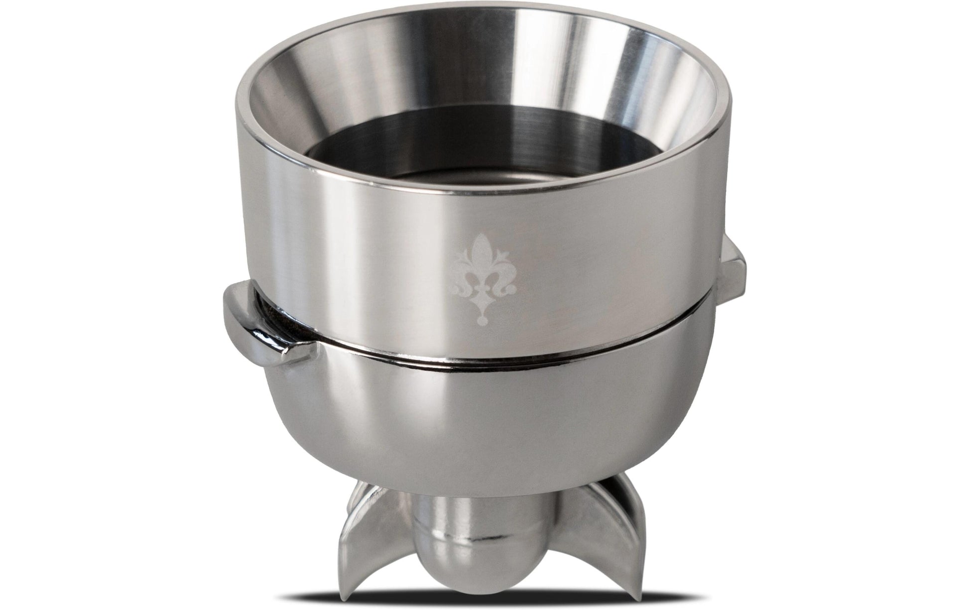 Eureka Magnetischer Pulvertrichter – Ø 5,8 cm, für Mignon Libra, Aluminium, Chrom