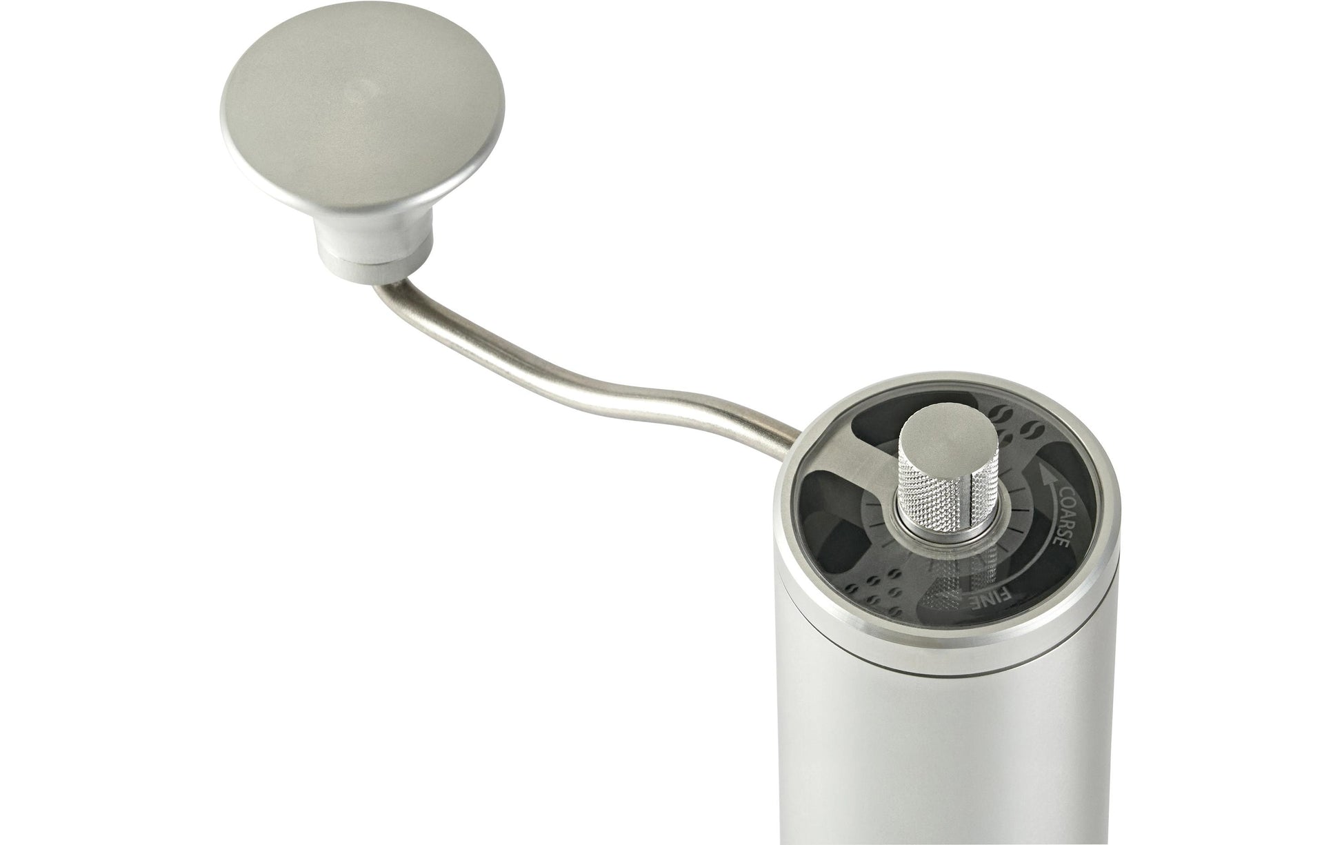 Eureka Hand-Kaffeemühle BabyGrinder – 40 g, Kegelmahlwerk, Olivenholz – Braun
