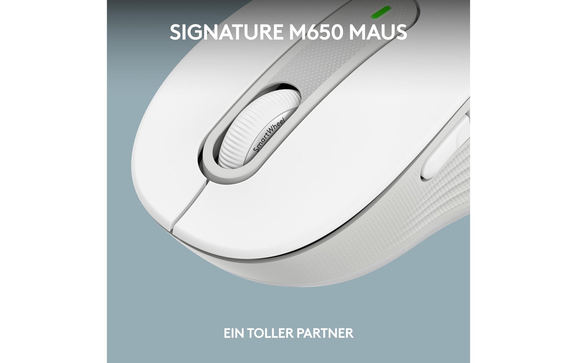 Logitech Signature Slim K950 – Tastatur, kabellos, CH-Layout (DE-CH), Weiss