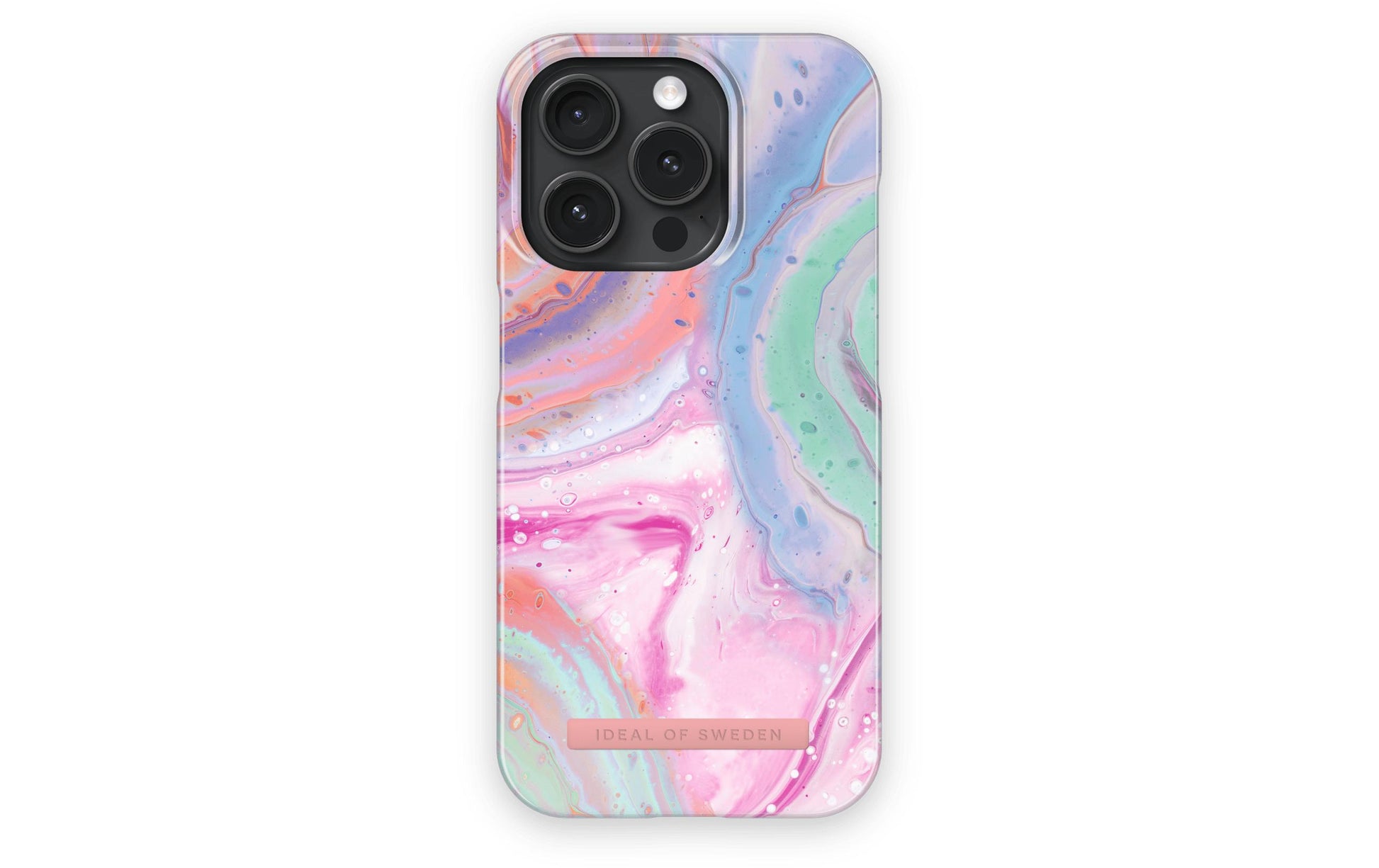 Ideal of Sweden – Backcover – für Apple iPhone 15 Pro – Pastellmarmor – PC, MagSafe-kompatibel
