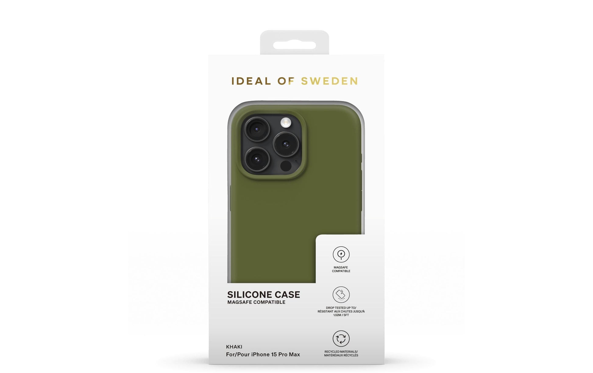 iDeal of Sweden Backcover – für Apple iPhone 15 Pro Max, Grün, sturzsicher bis 1,52 m