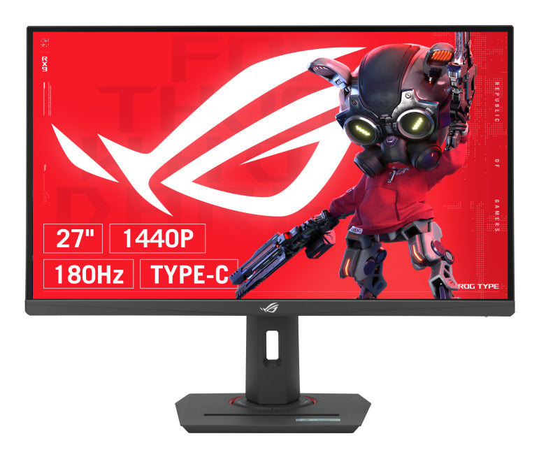 ASUS ROG Strix XG27UCS – Monitor, 27", Fast IPS, 160 Hz, 400 cd/m², USB-C, VESA 100 × 100, Schwarz