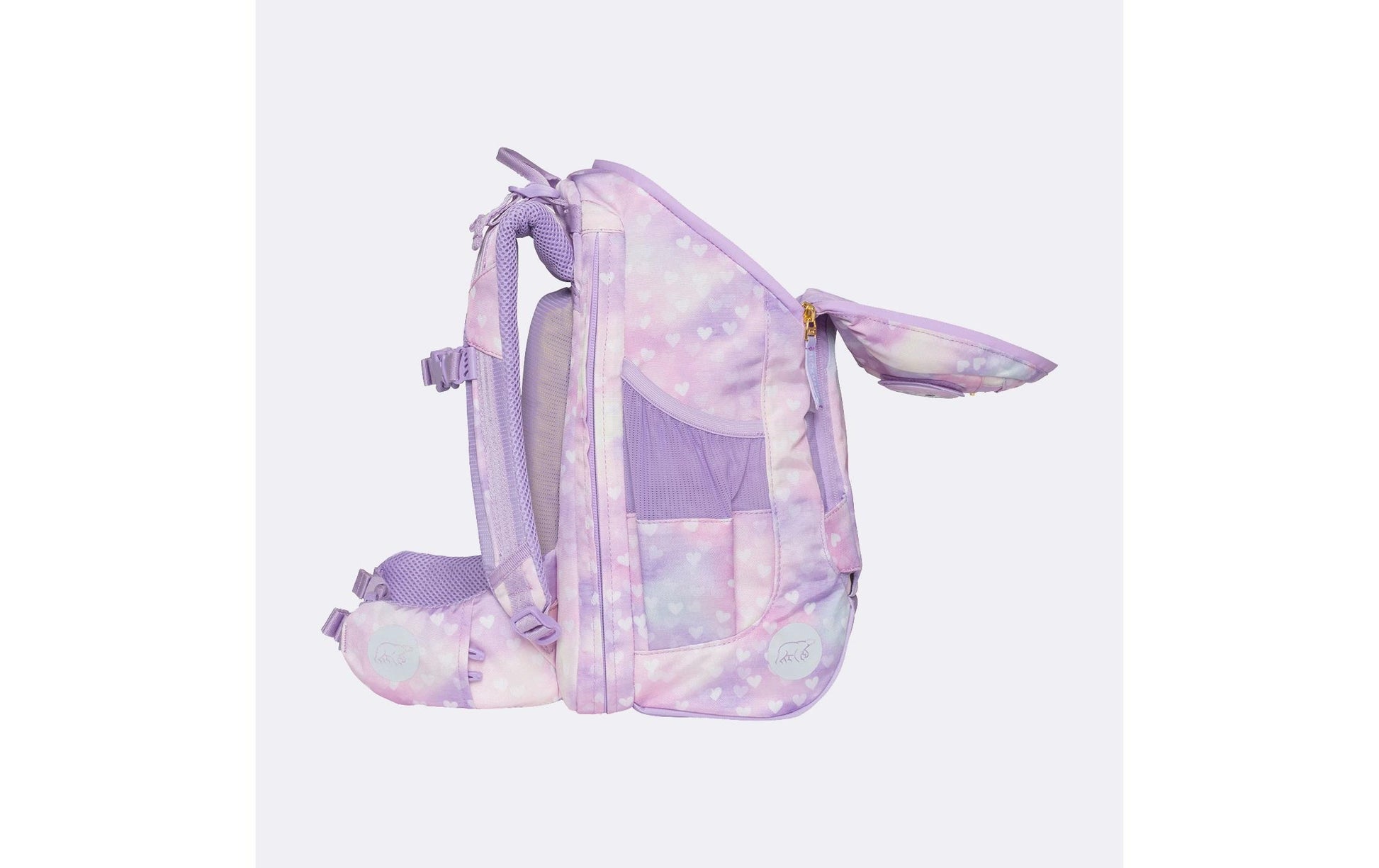 Beckmann Active Air FLX – Schulrucksack-Set 6-teilig, Unicorn Princess, 25 l, 22×39×26 cm