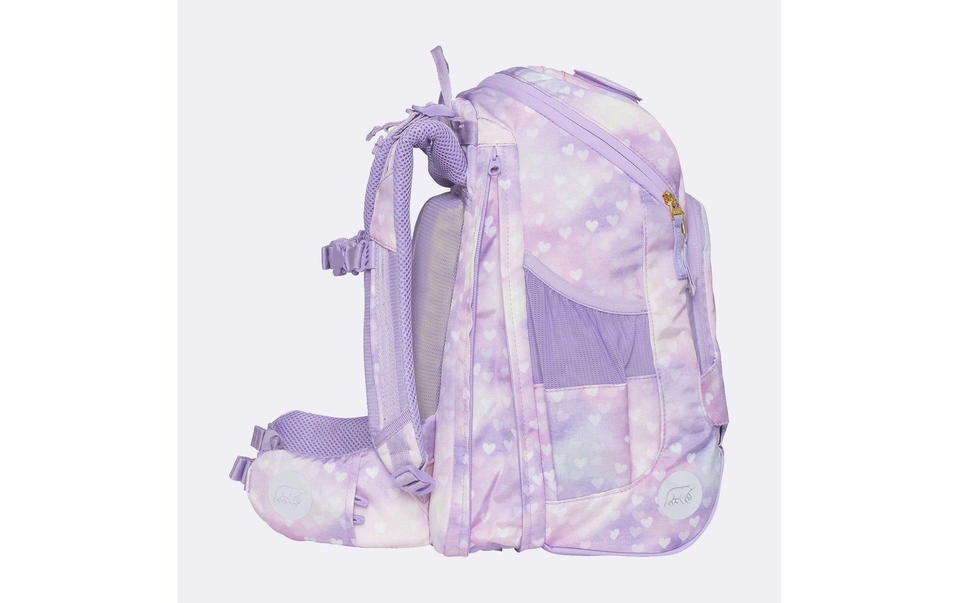 Beckmann Active Air FLX – Schulrucksack-Set 6-teilig, Unicorn Princess, 25 l, 22×39×26 cm