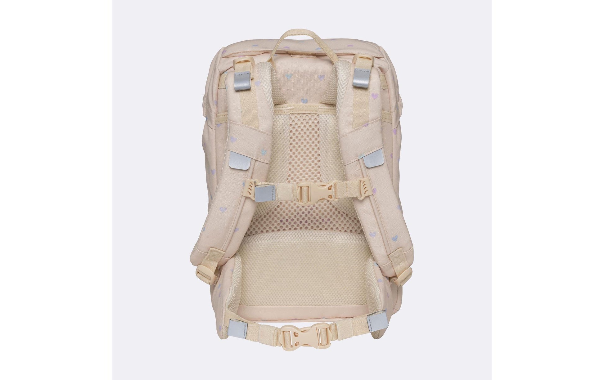 Beckmann Classic – Schulrucksack-Set 6-teilig, Yellow Heart, 22 l, 24×37×25 cm