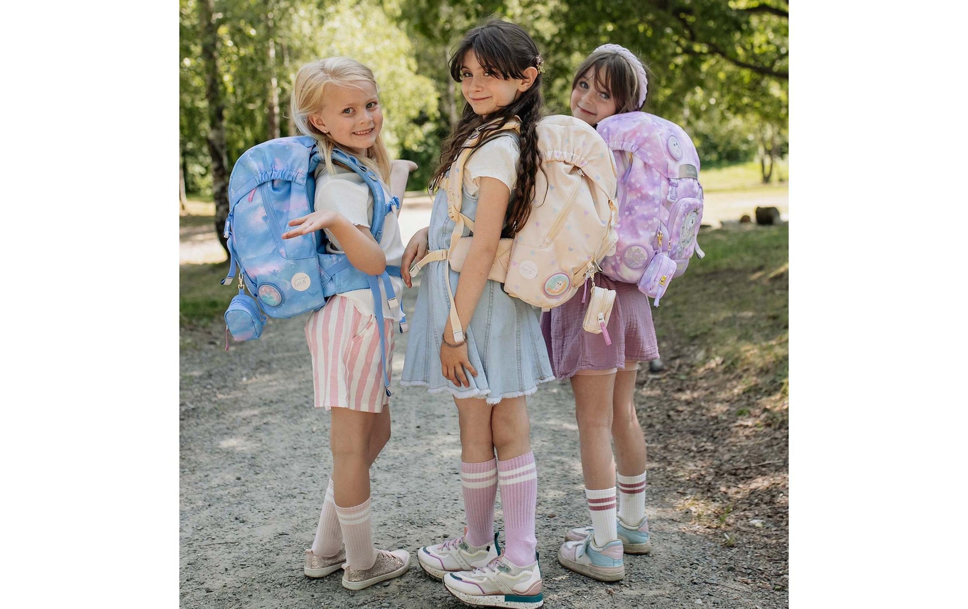 Beckmann Classic – Schulrucksack-Set 6-teilig, Fairytale, 22 l, 24×37×25 cm