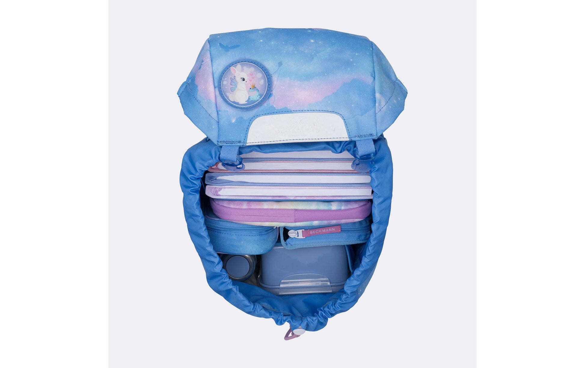 Beckmann Classic – Schulrucksack-Set 6-teilig, Fairytale, 22 l, 24×37×25 cm